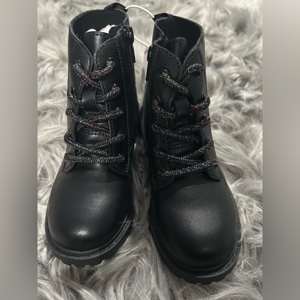 Toddler combat boots size 10